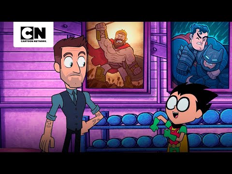 titanes-emocionados-de-conocer-a-un-famoso-actor-los-jovenes-titanes-en-accion-cartoon-network