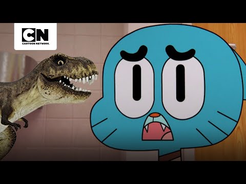 gumball-y-su-pelea-con-tina-rex-el-increible-mundo-de-gumball-cartoon-network