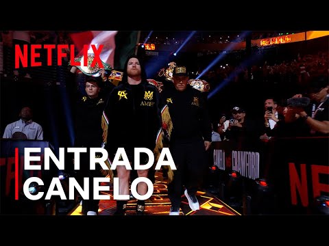 canelo-llega-al-ring-canelo-vs-crawford-netflix