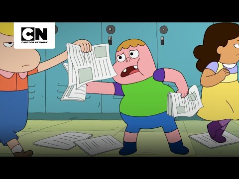 el-mal-momento-que-vive-clarence-en-la-escuela-clarence-cartoon-network