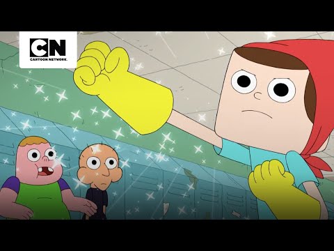 jeff-con-lios-en-la-escuela-sabatina-clarence-cartoon-network